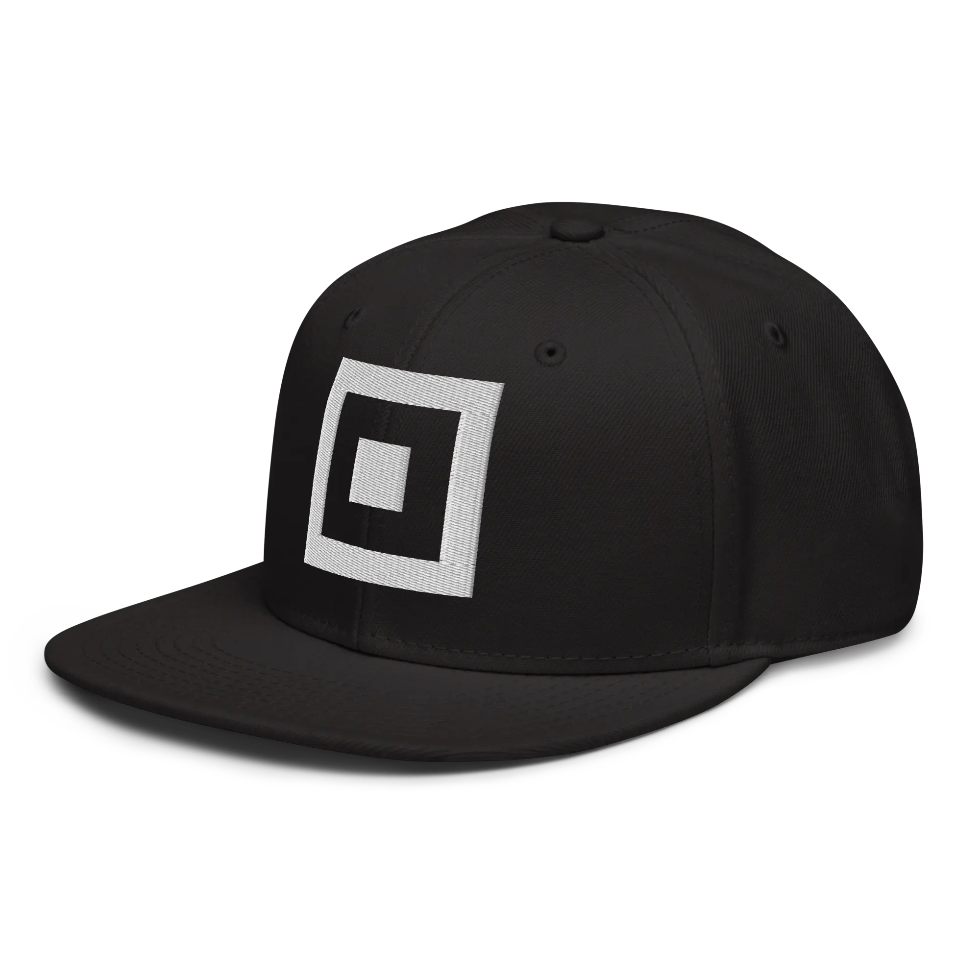 RUNED Snapback - Left Front View