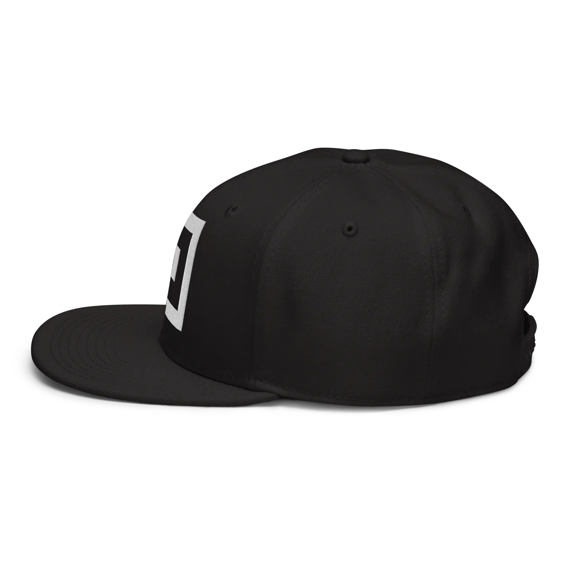 RUNED Snapback - Side View